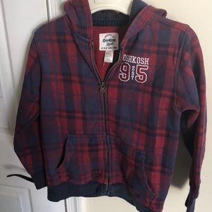 Boys size 8 OshKosh hoodie